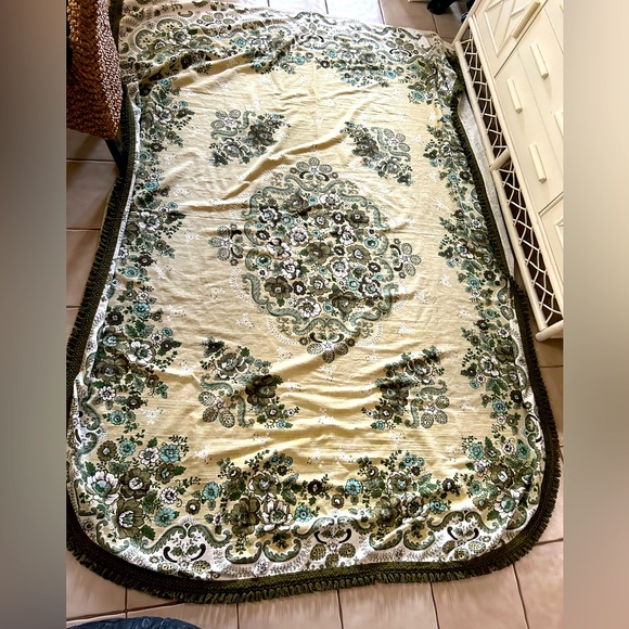 Vintage BATES Mid century bedspread for size Twin bed beautiful - Picture 1 of 13